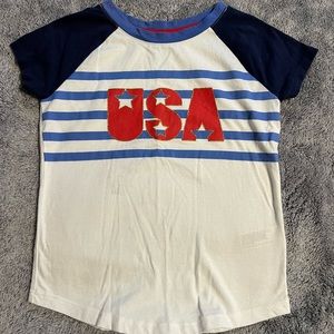 Patriotic cat and jack tshirt
